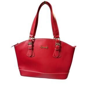 Harrods Shoulder Bag - NWOT - Red